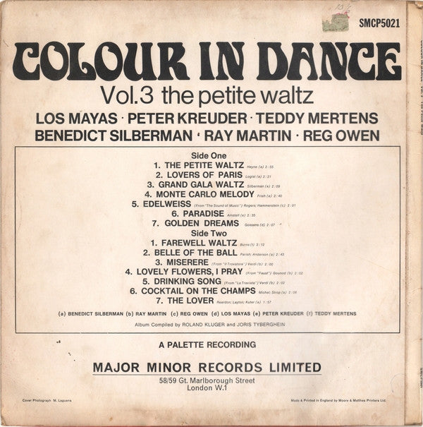 Various : Colour In Dance - Vol.3 The Petite Waltz (LP, Comp)