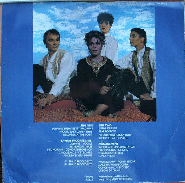 Savage Progress : Burning Bush (12")
