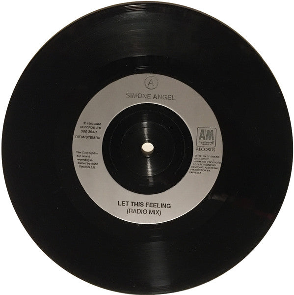 Simone Angel : Let This Feeling (7")