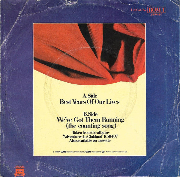 Modern Romance : Best Years Of Our Lives (Special Christmas Party Mix) (7", Single)