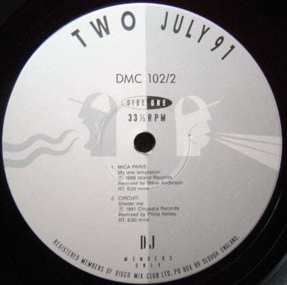 Various : July • 91 (Two) (12")