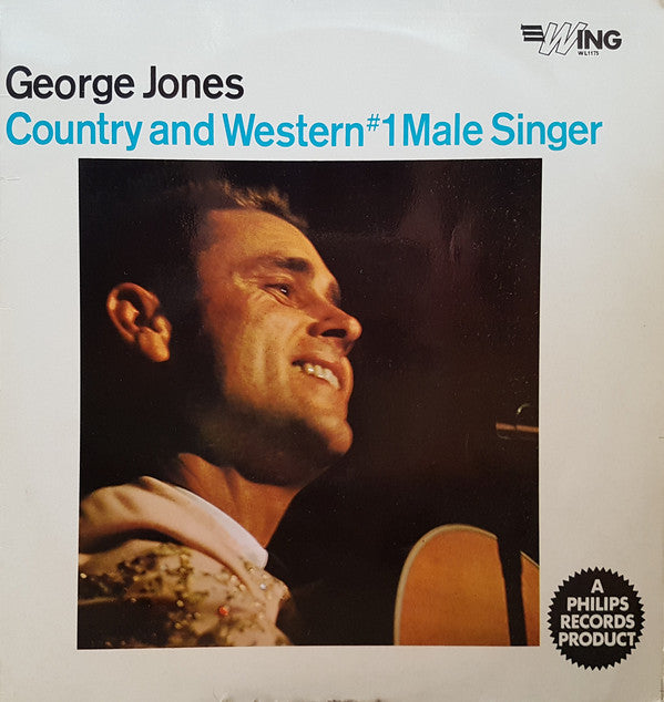 George Jones (2) : Country And Western #1 Male Singer (LP, Mono, RE)