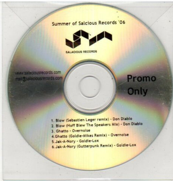 Various : Summer Of Salcious Records '06 (CDr, Comp, Promo)