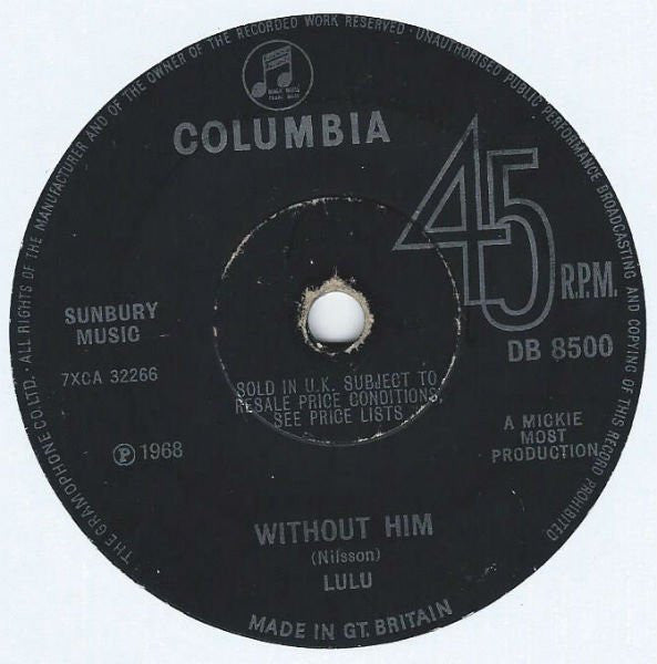 Lulu : I'm A Tiger (7", Single, Sol)