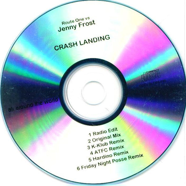 Route-1 Vs Jenny Frost : Crash Landing (CDr, Promo)