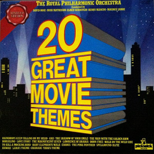 Royal Philharmonic Orchestra : 20 Great Movie Themes (LP, Comp, Ltd)