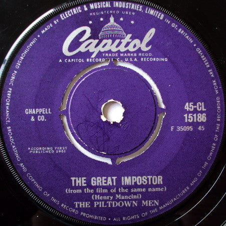 The Piltdown Men : The Great Impostor (7")