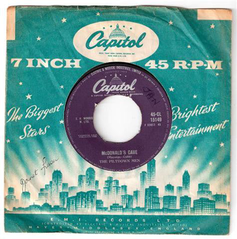 The Piltdown Men : McDonald's Cave (7", Single)