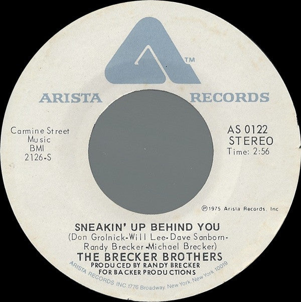 The Brecker Brothers : Sneakin' Up Behind You (7")
