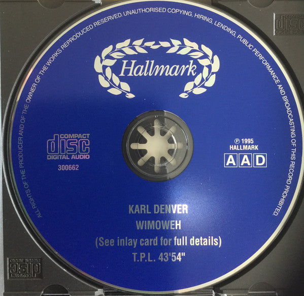 Karl Denver : Wimoweh (CD, Comp)