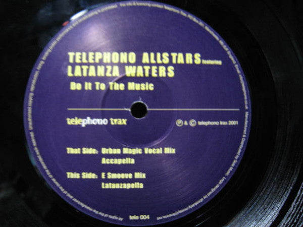 Telephono Allstars : Do It To The Music (2x12")