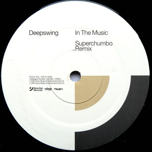 Deepswing* : In The Music (12", Promo)