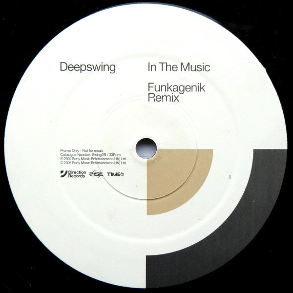 Deepswing* : In The Music (12", Promo)