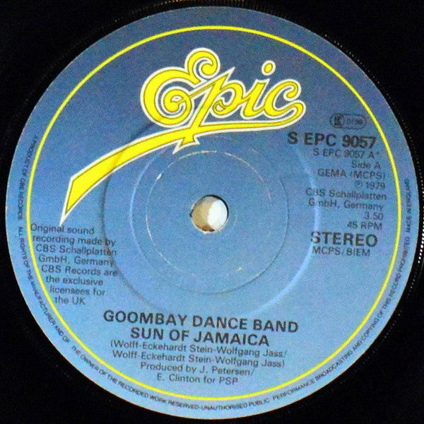 Goombay Dance Band : Sun Of Jamaica (7", Single)