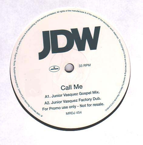 Jodie Wilson : Call Me (12", Promo)