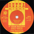 The Miracles : If Your Mother Only Knew / That's The Way I Feel  (7")