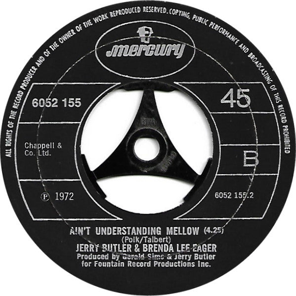 Jerry Butler : I Only Have Eyes For You (7")