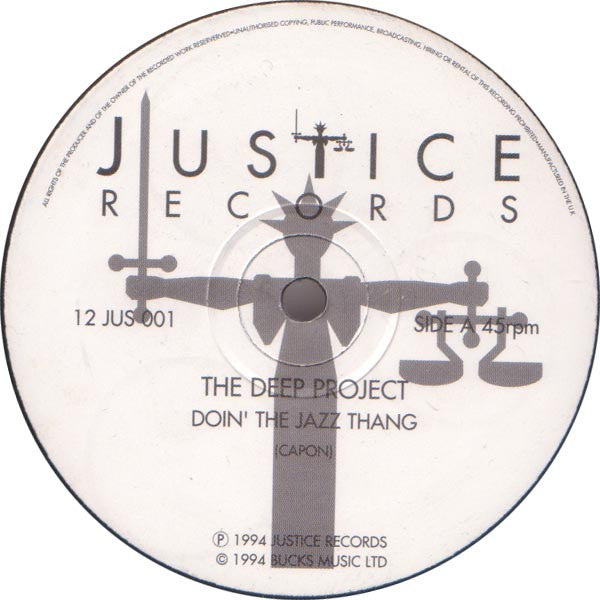 The Deep Project : Doin' The Jazz Thang (12")