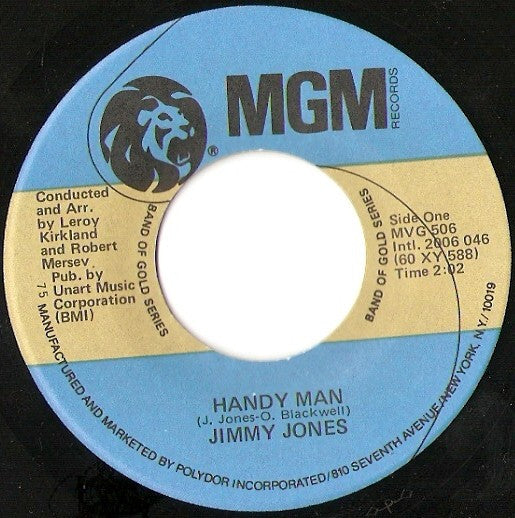Jimmy Jones : Good Timin' / Handy Man (7", RE)