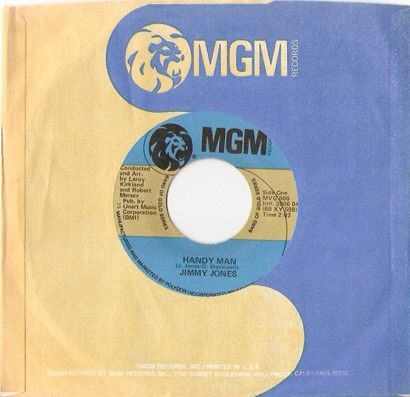 Jimmy Jones : Good Timin' / Handy Man (7", RE)