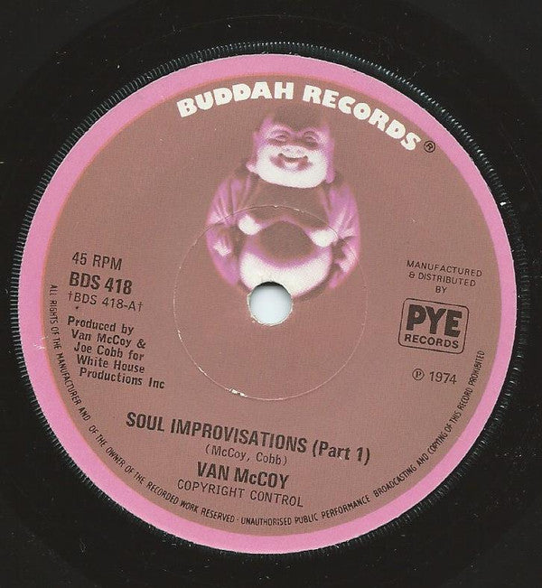 Van McCoy : Soul Improvisations (7", Single, Sol)