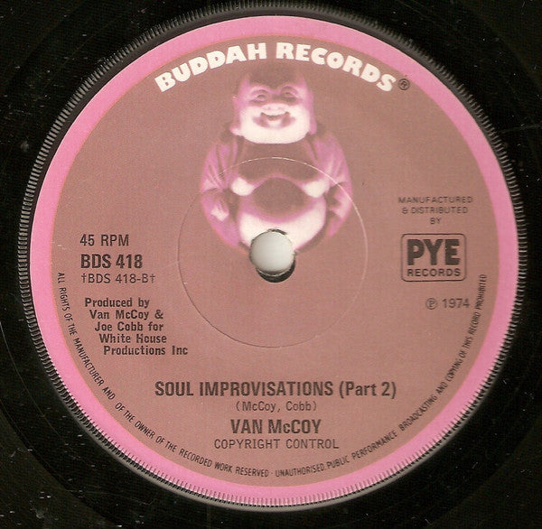 Van McCoy : Soul Improvisations (7", Single, Sol)
