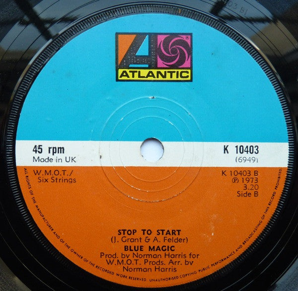 Blue Magic : Where Have You Been (7", Sol)