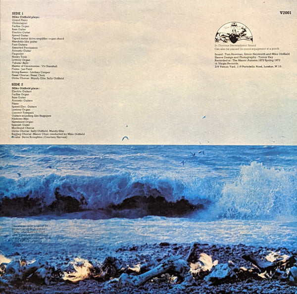Mike Oldfield : Tubular Bells (LP, Album, RP)