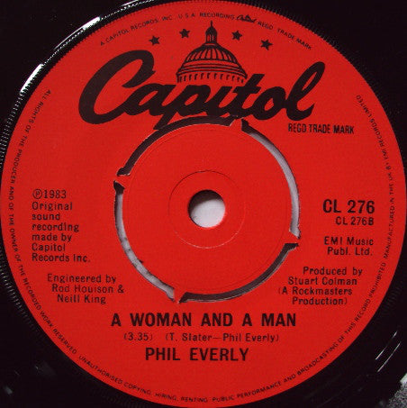 Phil Everly, Cliff Richard : She Means Nothing To Me (7", Single, Pap)