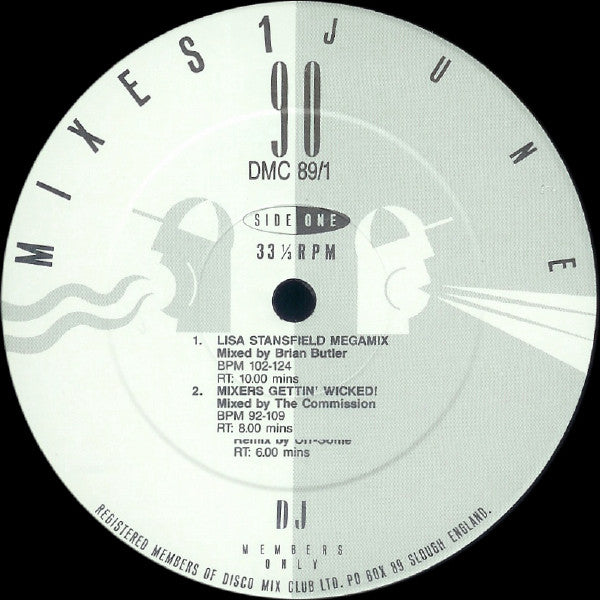 Various : June 90 - Mixes 1 (12", P/Mixed)