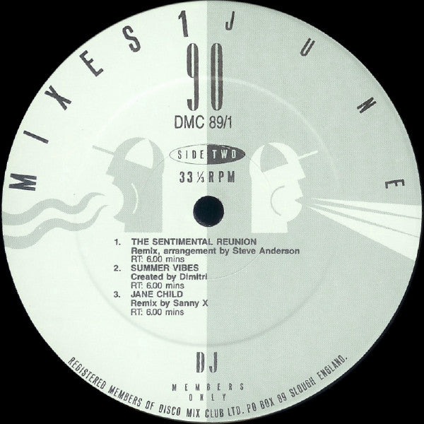 Various : June 90 - Mixes 1 (12", P/Mixed)