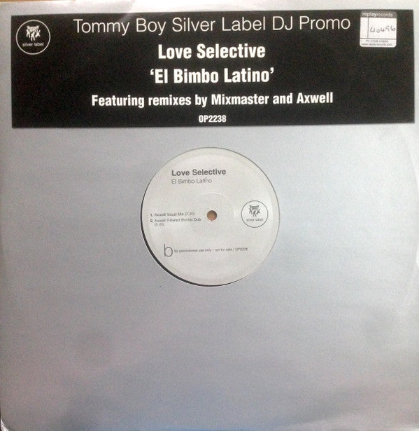 Love Selective : El Bimbo Latino (12", Promo)