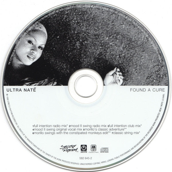 Ultra Naté : Found A Cure (CD, Single)
