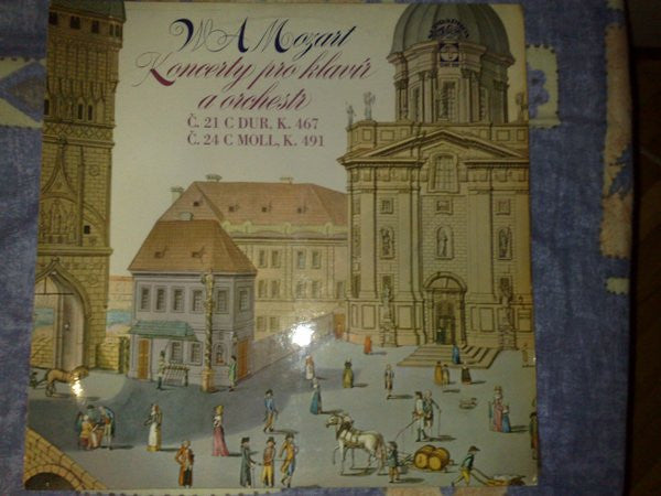 Wolfgang Amadeus Mozart : Koncert C. 21 C Dur  K. 467 / Koncert C. 24 C Moll K. 491 (LP, RP)