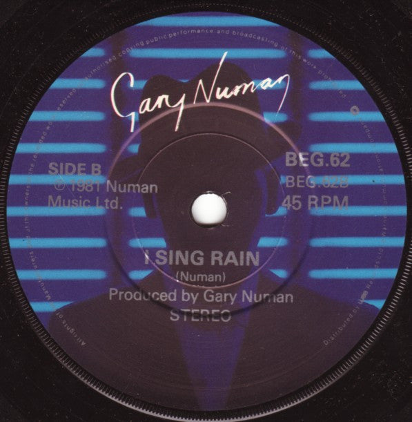 Gary Numan : She's Got Claws (7", Single)