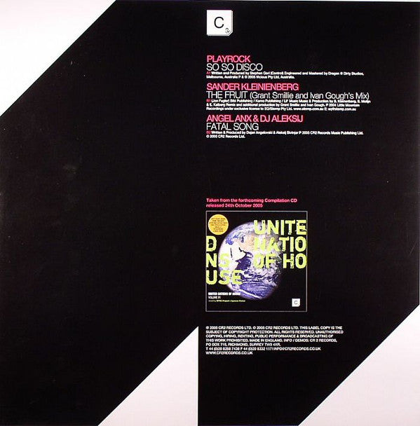 Various : United Nations Of House (12")