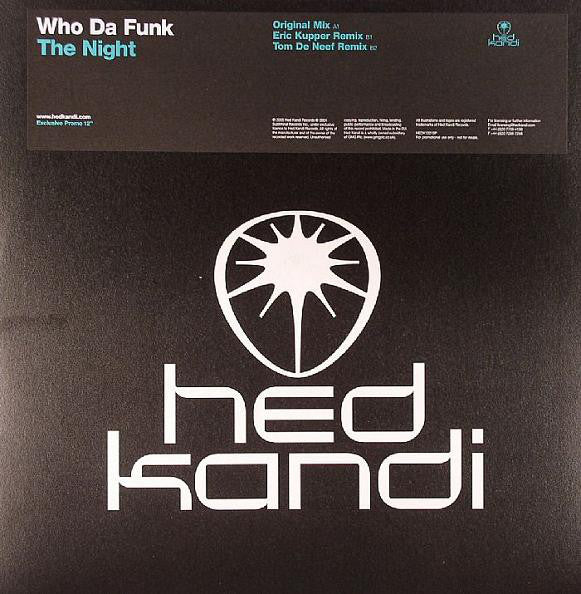 Who Da Funk : The Night (12", Promo)