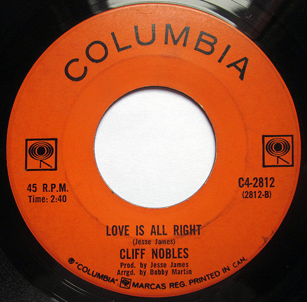 Cliff Nobles And Co.* : The Horse (Instrumental) / Love Is Alright (7", Single)