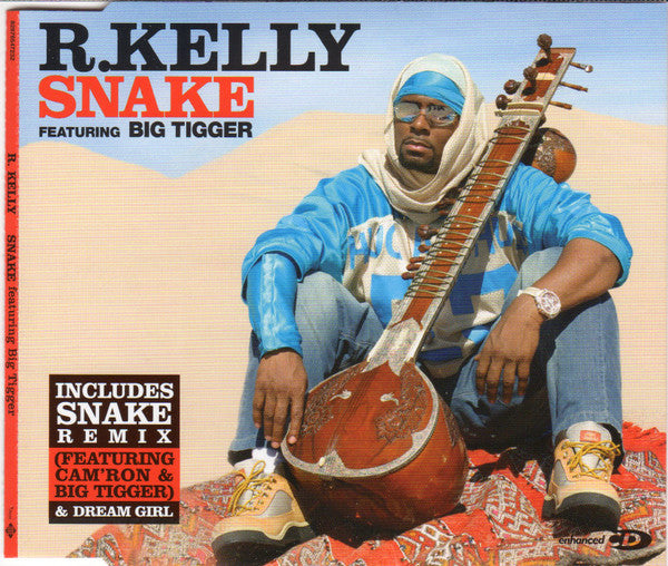 R. Kelly Featuring Big Tigger : Snake (CD, Single, Enh)