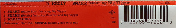 R. Kelly Featuring Big Tigger : Snake (CD, Single, Enh)