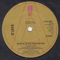 The O'Jays : We're All In This Thing Together (7", Promo)