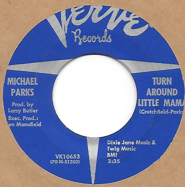 Michael Parks (3) : I Was Born In Kentucky / Turn Around Little Mama (7")