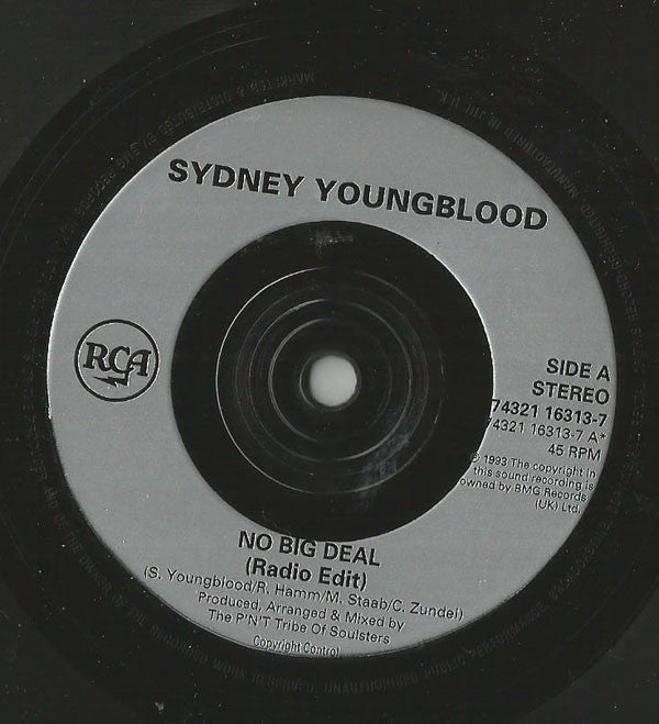 Sydney Youngblood : No Big Deal (7")