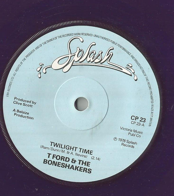 T-Ford And The Boneshakers : Twilight Time (7", Single, Ltd, Pur)