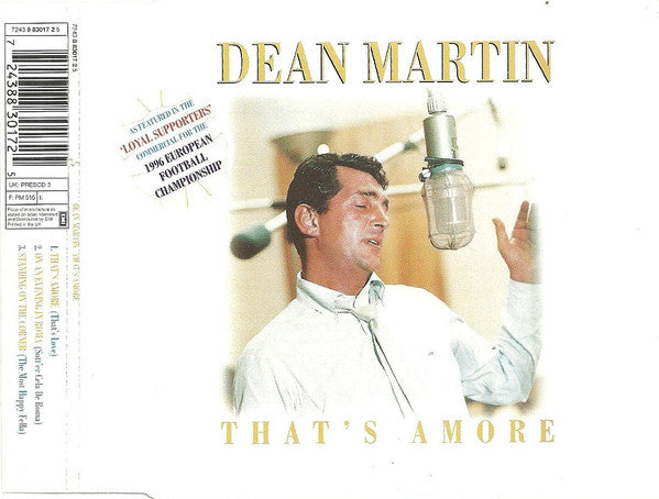 Dean Martin : That's Amore (CD, Single)
