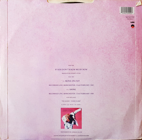 Simply Red : If You Don't Know Me By Now (12", Single, Dam)