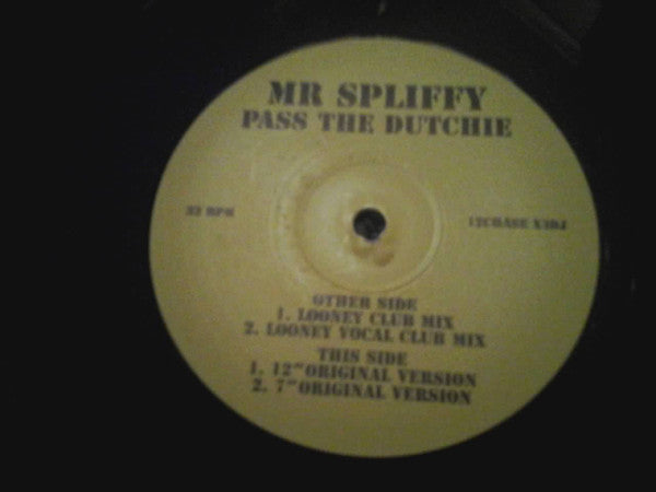 Mister Spliffy : Pass The Dutchie (Remix) (12", Promo)