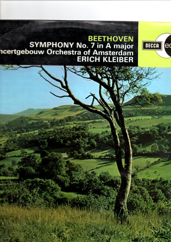 Ludwig Van Beethoven / Concertgebouworkest / Erich Kleiber : Symphony No. 7 In A Major (LP, RE)