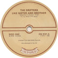 The Drifters : Like Sister And Brother (7", Single)