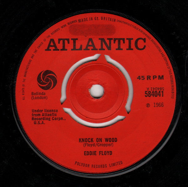 Eddie Floyd : Knock On Wood (7", Single, 3 P)